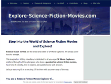 Tablet Screenshot of explore-science-fiction-movies.com